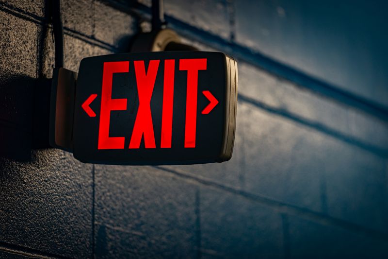 Fire Exit Sign Installation in Alpharetta, GA
