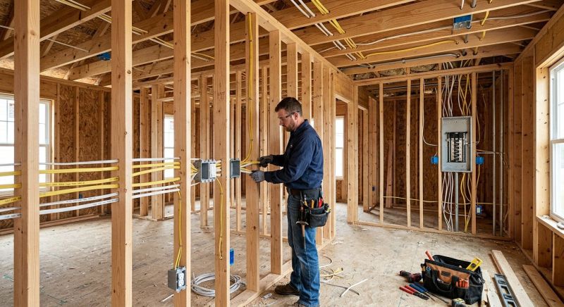 New Construction Wiring in Heber City, UT